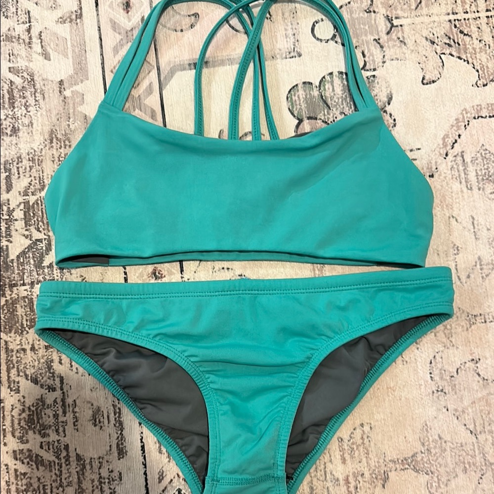 Jolyn Clothing Green Bikini Swim Set